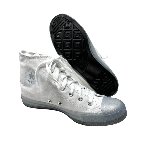 Converse Chuck Taylor High Shoes Casual Sneakers Kids Women White Canvas A02927F - Picture 8 of 10